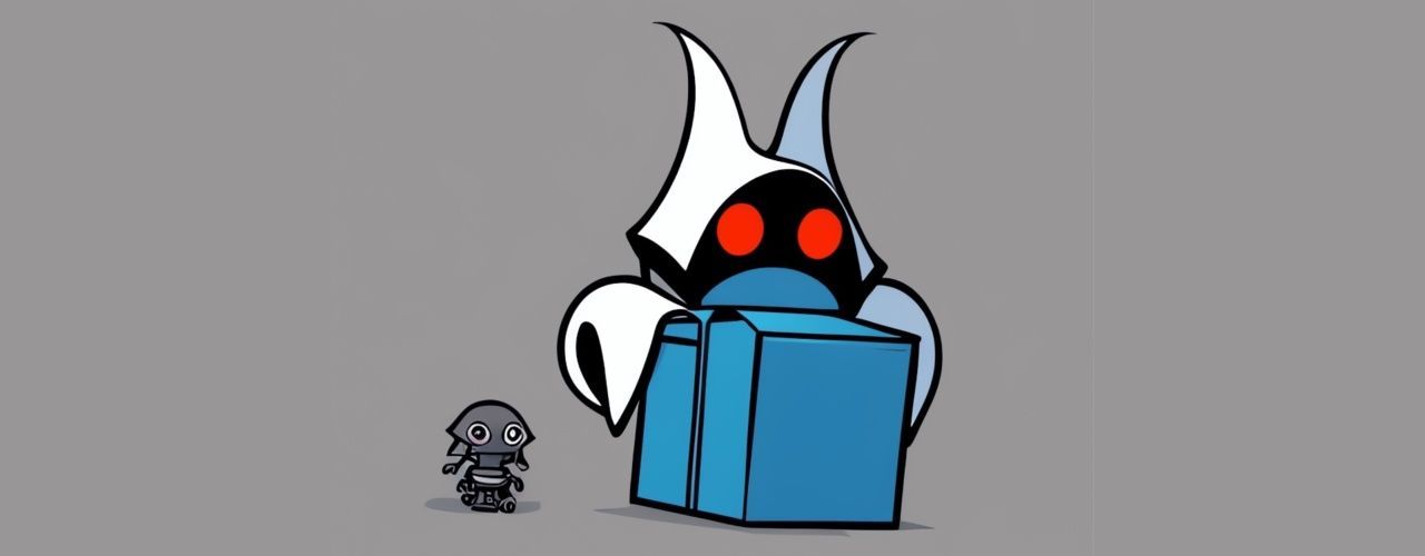 A bad looking robot