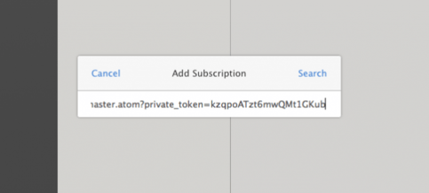 Add new subscription Add new subscription dialog in reeder